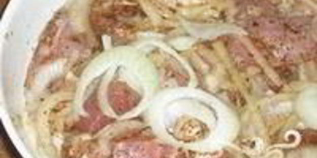 шашлык по-осетински