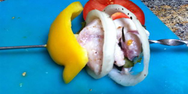 шашлык традиционный из свинины