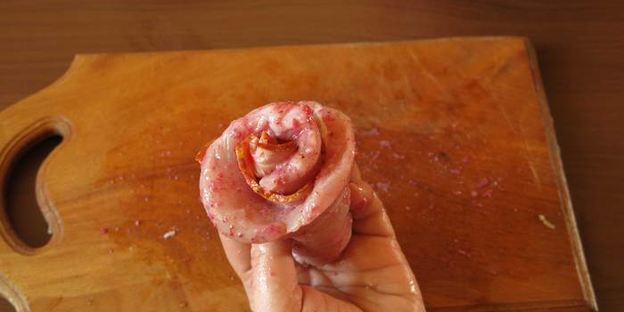 шашлык в кизиловом маринаде розы