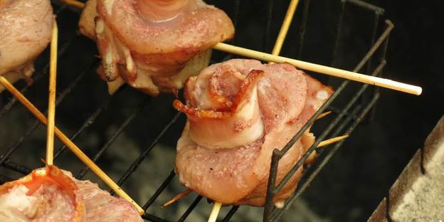 шашлык в кизиловом маринаде розы