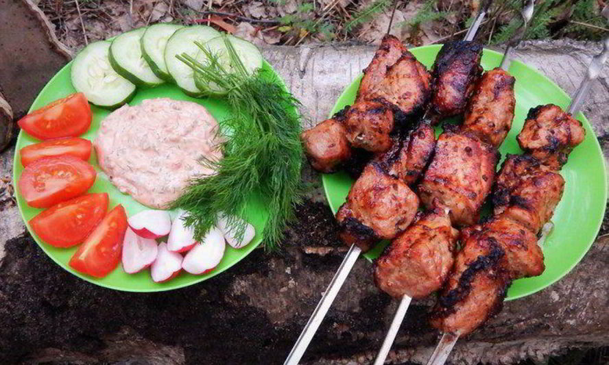 Рецепт шашлыка в луковом маринаде