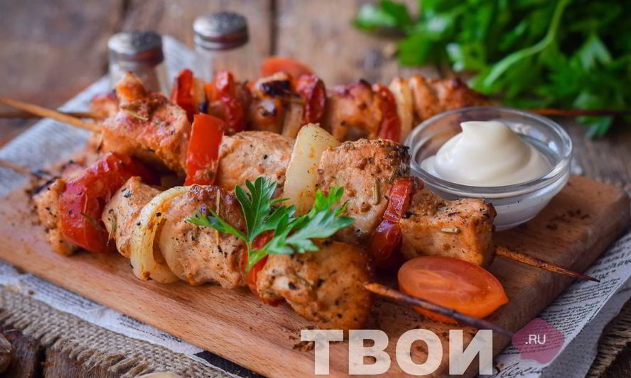 Рецепт шашлыка в майонезе