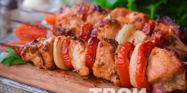 шашлык в майонезе