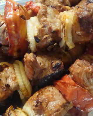 Шашлык в маринаде Кровавая Мэри