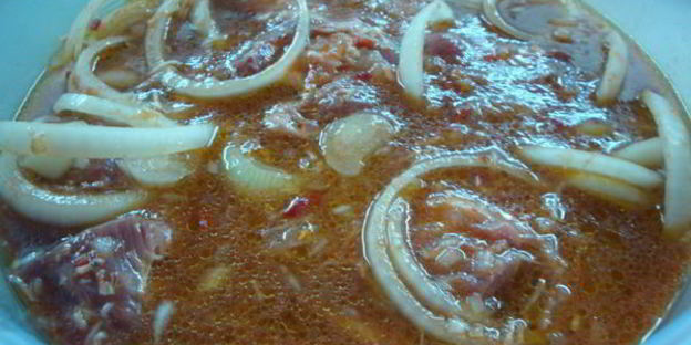 шашлык в маринаде кровавая мэри