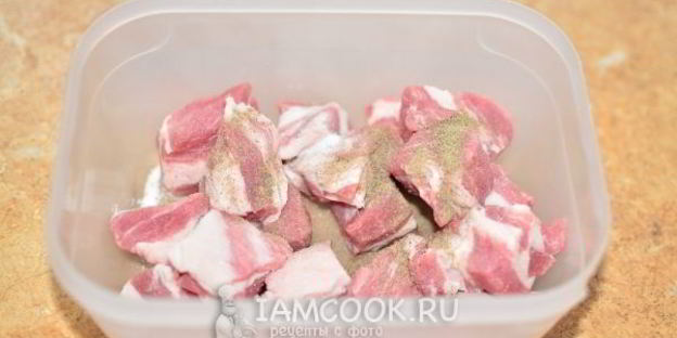 шашлык в собственном соку