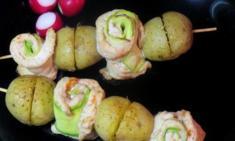 Рецепт сочных куриных шашлычков