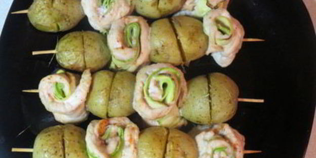 сочные куриные шашлычки