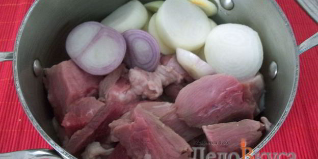 свиной шашлык в духовке