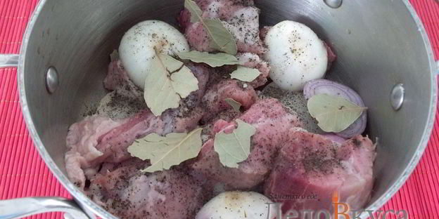 свиной шашлык в духовке