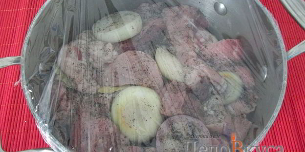 свиной шашлык в духовке