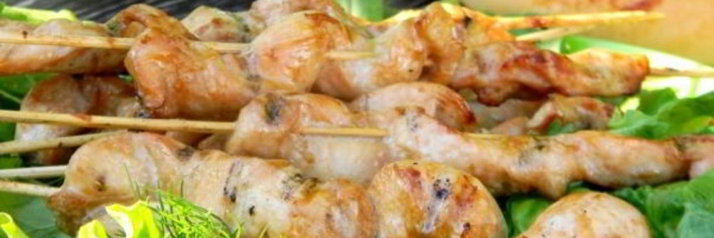 Тайский куриный шашлычок