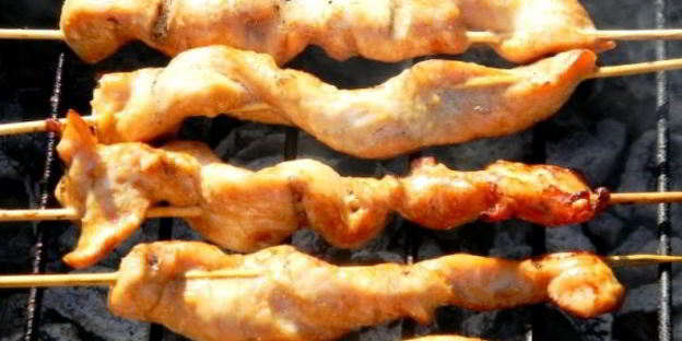 тайский куриный шашлычок