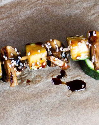 Вегетарианский шашлык