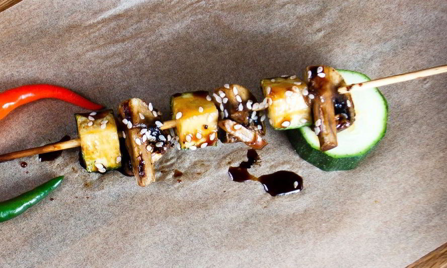 Рецепт вегетарианского шашлыка