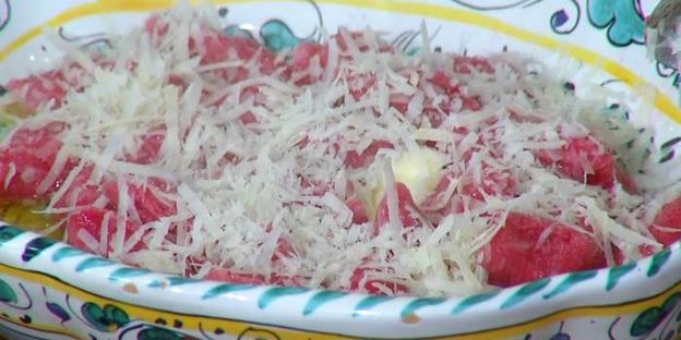 свекольные ньокки