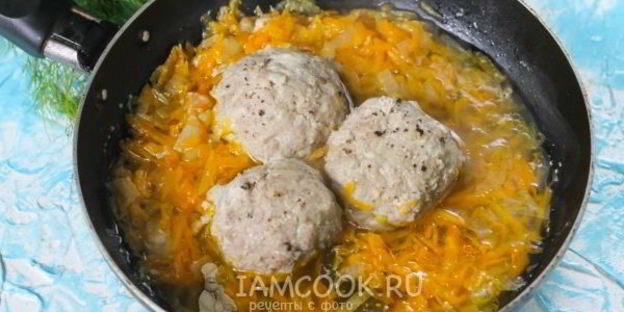 детские тефтели с подливкой