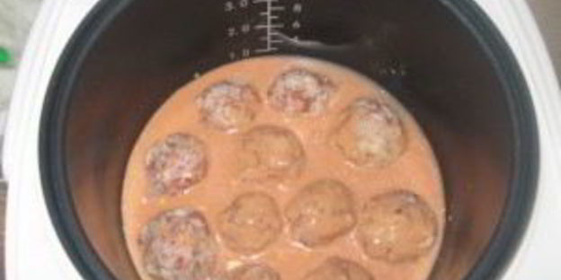 детские тефтели в мультиварке