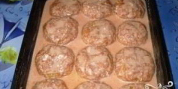 мясные тефтели с подливкой