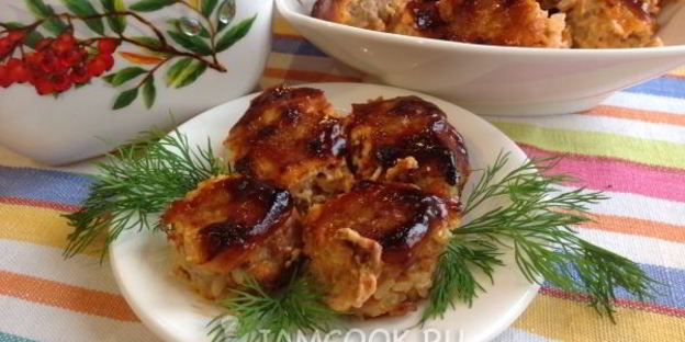 нежные тефтели в духовке