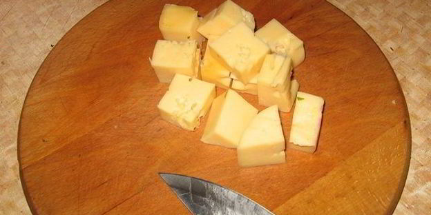 паровая тефтеля с начинкой