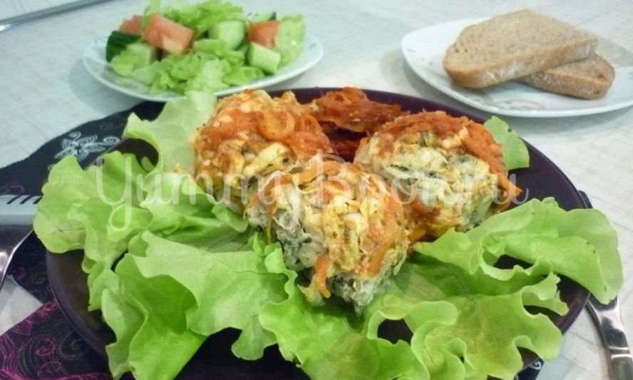 Рецепт простых капустных тефтелек