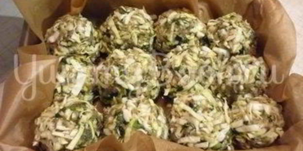 простые капустные тефтельки