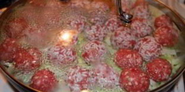 рисовые тефтели