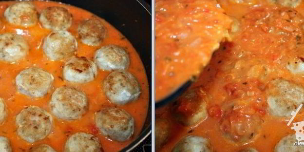 рыбные тефтельки в томатном соусе