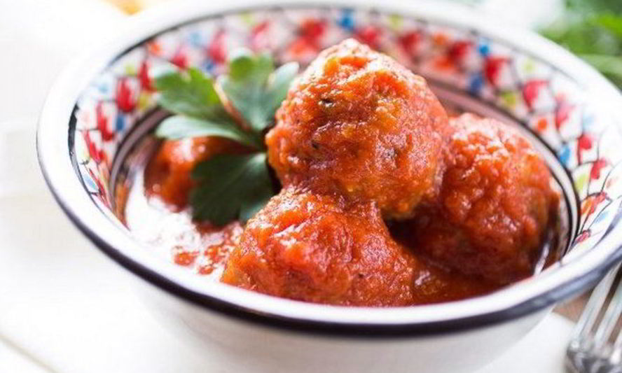 Рецепт тефтелей из фасоли в томатной подливке