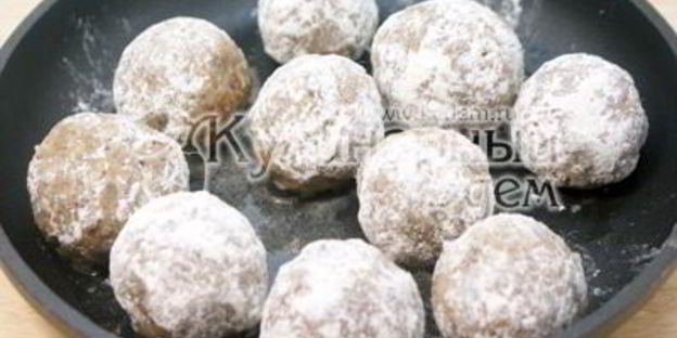 тефтели из гречки с грибами