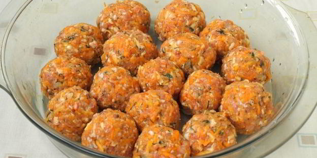 тефтели из индюшиного фарша с тыквой