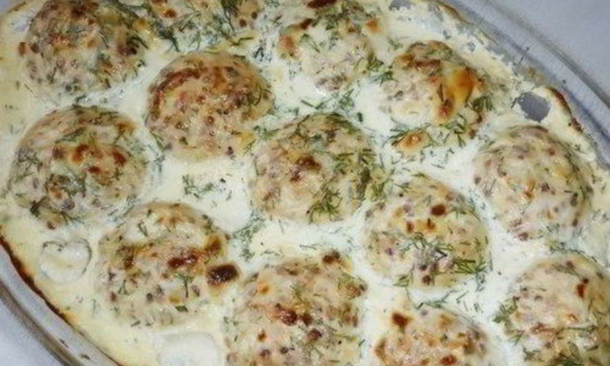 Рецепт тефтелей из курицы и гречки в соусе