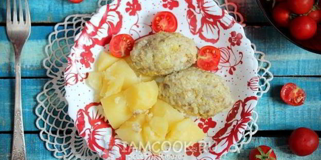 тефтели из свинины с картошкой