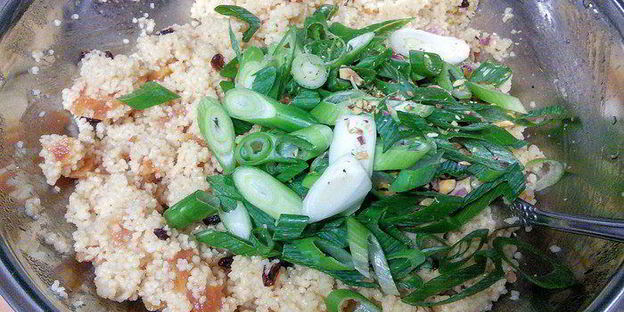 тефтели по-мароккански с фруктовым кускусом