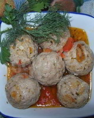 Тефтели с подливкой