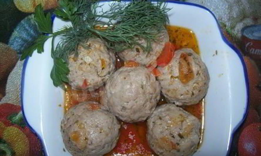 Рецепт тефтелей с подливкой