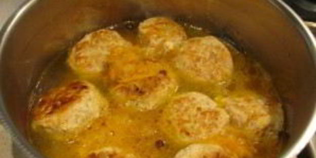 тефтели с рисом и мясом