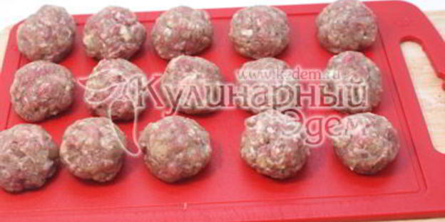 тефтели с рисом и овощами