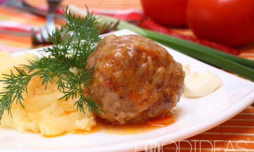 Рецепт тефтелей с рисом