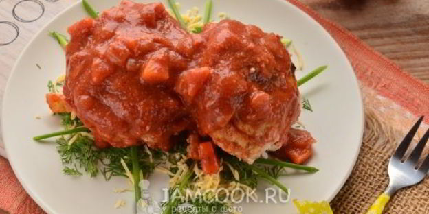 тефтели с сыром в духовке