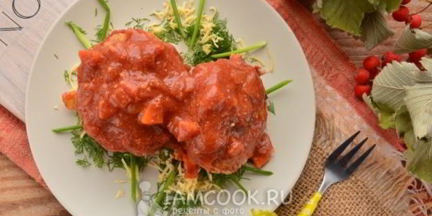 тефтели с сыром в духовке