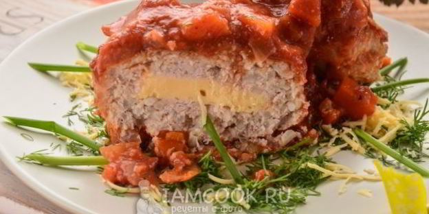 тефтели с сыром в духовке