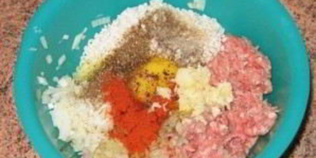 тефтели с сырым рисом