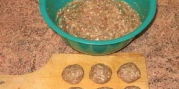 тефтели с сырым рисом