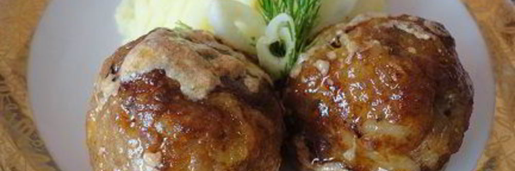 Тефтели с томатно-сметанным соусом