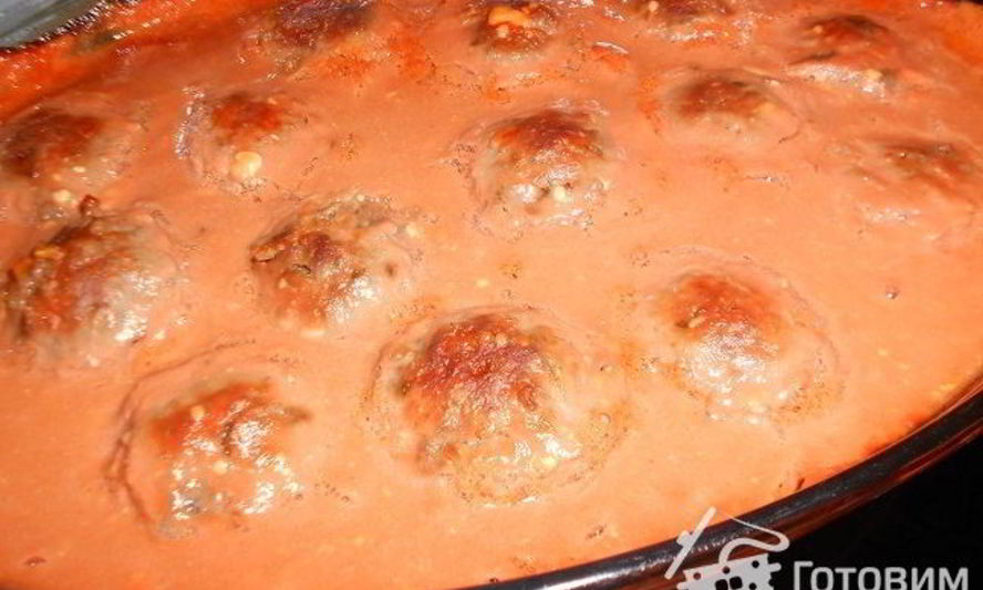 Рецепт тефтелей в духовке