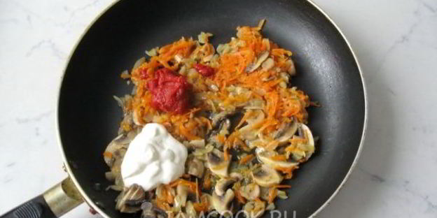 тефтели в грибном соусе