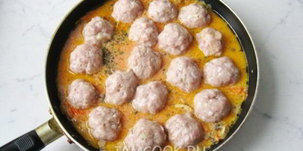 тефтели в грибном соусе