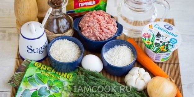 тефтели в сметанно-томатном соусе